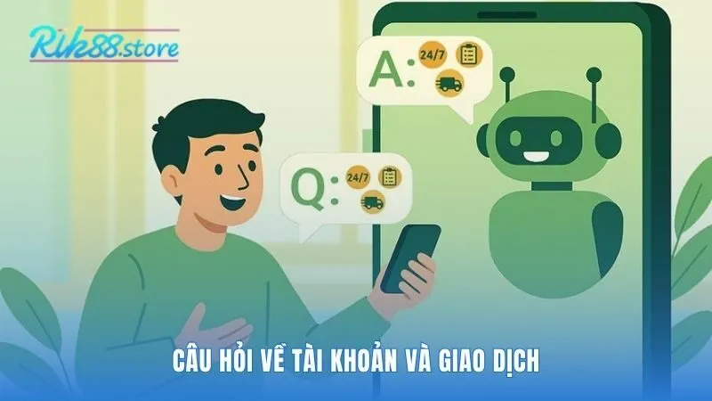 Câu hỏi thường gặp về tài khoản và giao dịch an toàn