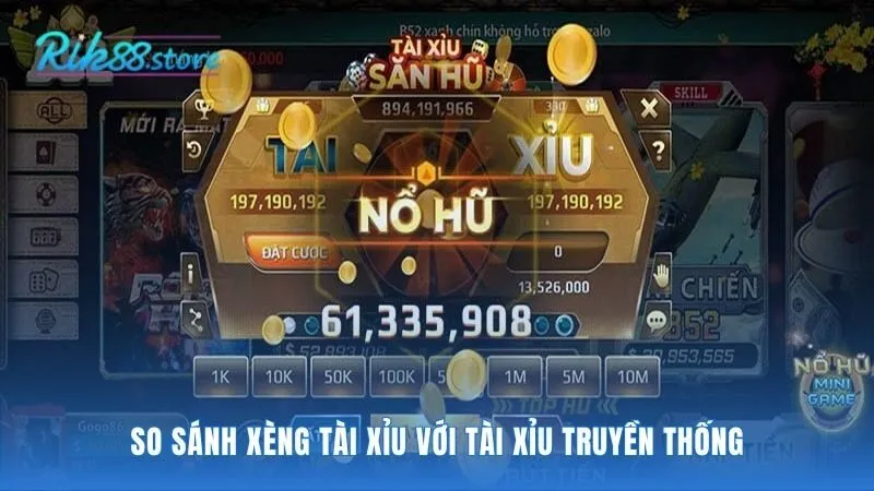 Xèng tài xỉu vượt trội nhờ cơ chế Nổ Hũ độc đáo