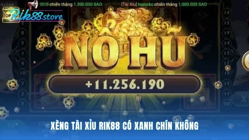 Xèng tài xỉu xanh chín nhờ thuật toán RNG được chứng nhận
